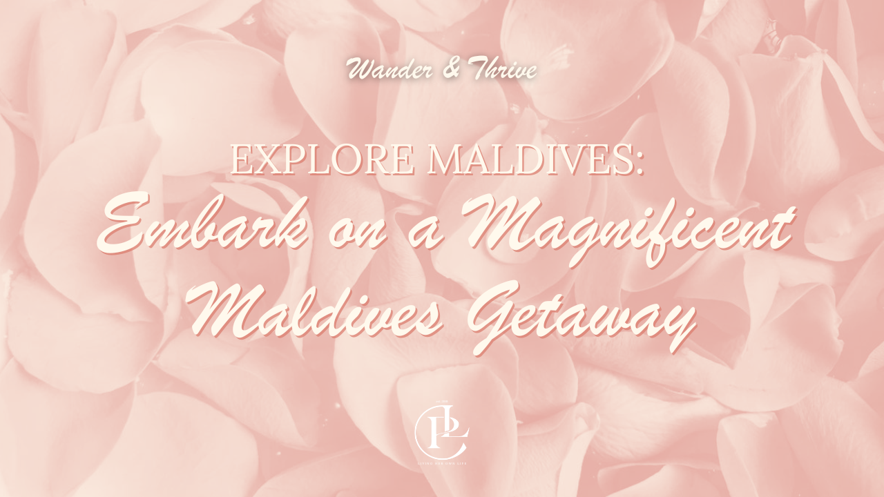 Paradise Unfold: Embark on a Magnificent Maldives Getaway