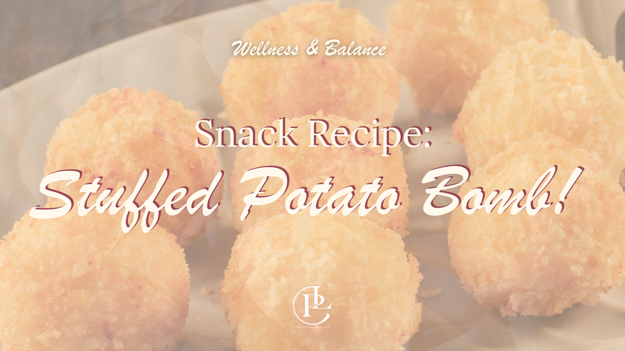 STARTER RECIPES 1: Stuffed Potato Bomb!