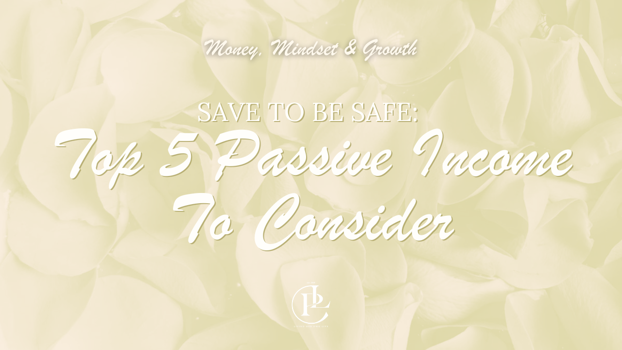 Top 5 Passive Income to Consider